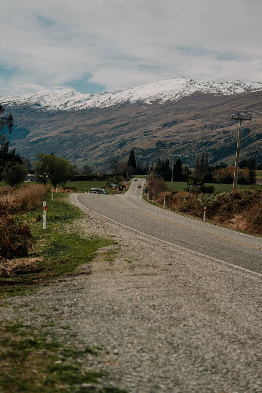 Scenic Lake Tekapo road trip