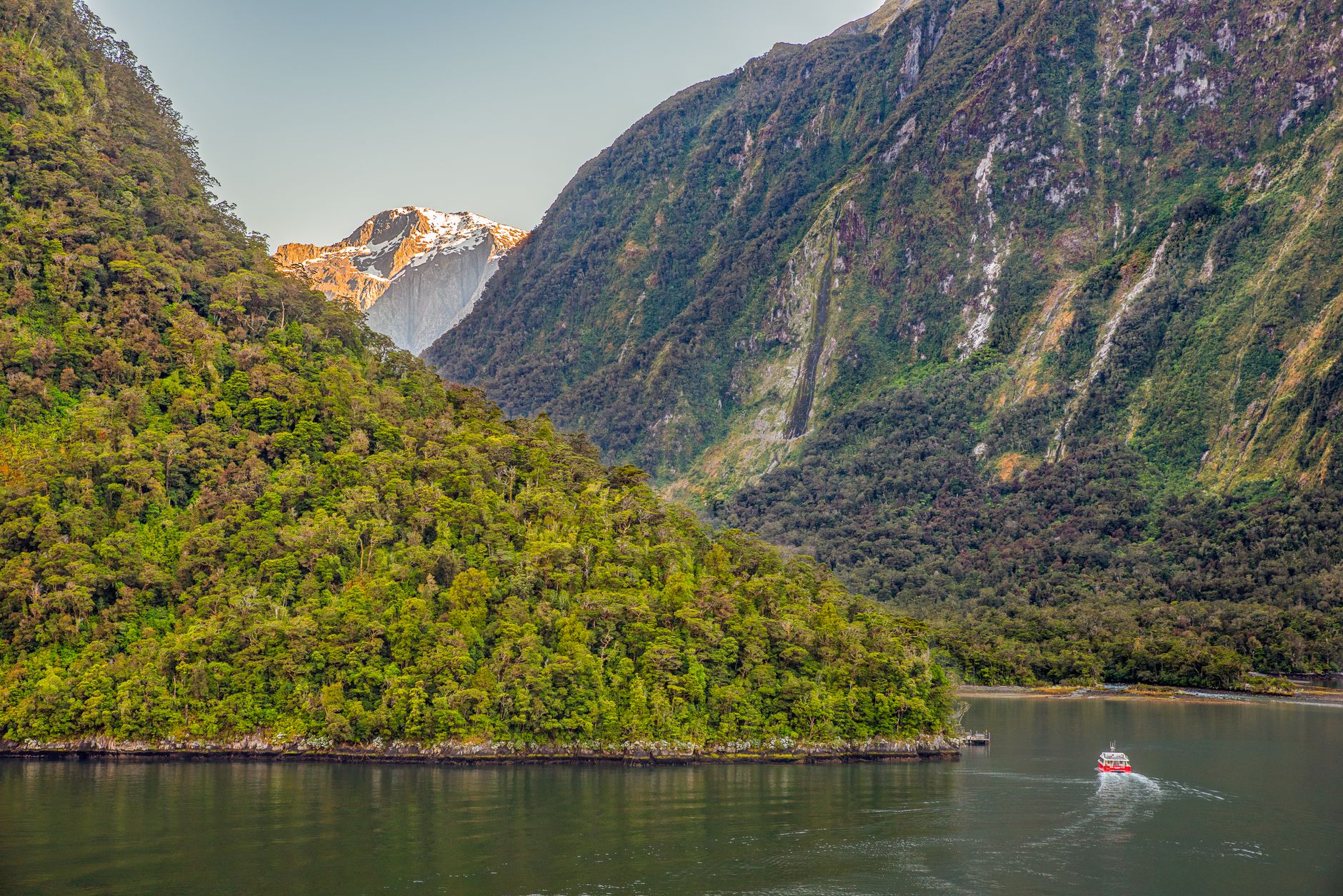 Majestic New Zealand Southern Alps and Fjordland landscape